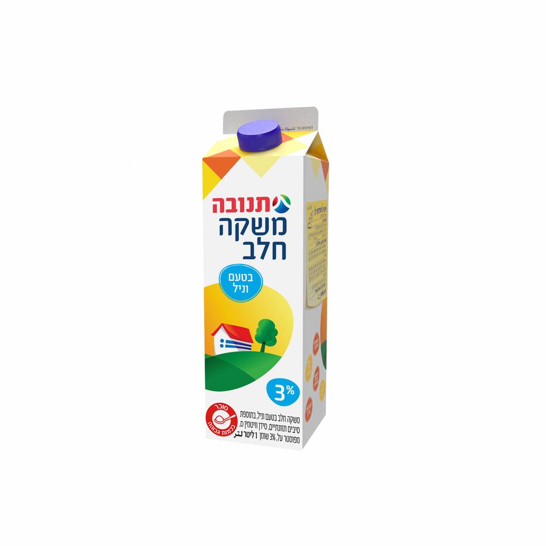 משקה חלב וניל 3%
